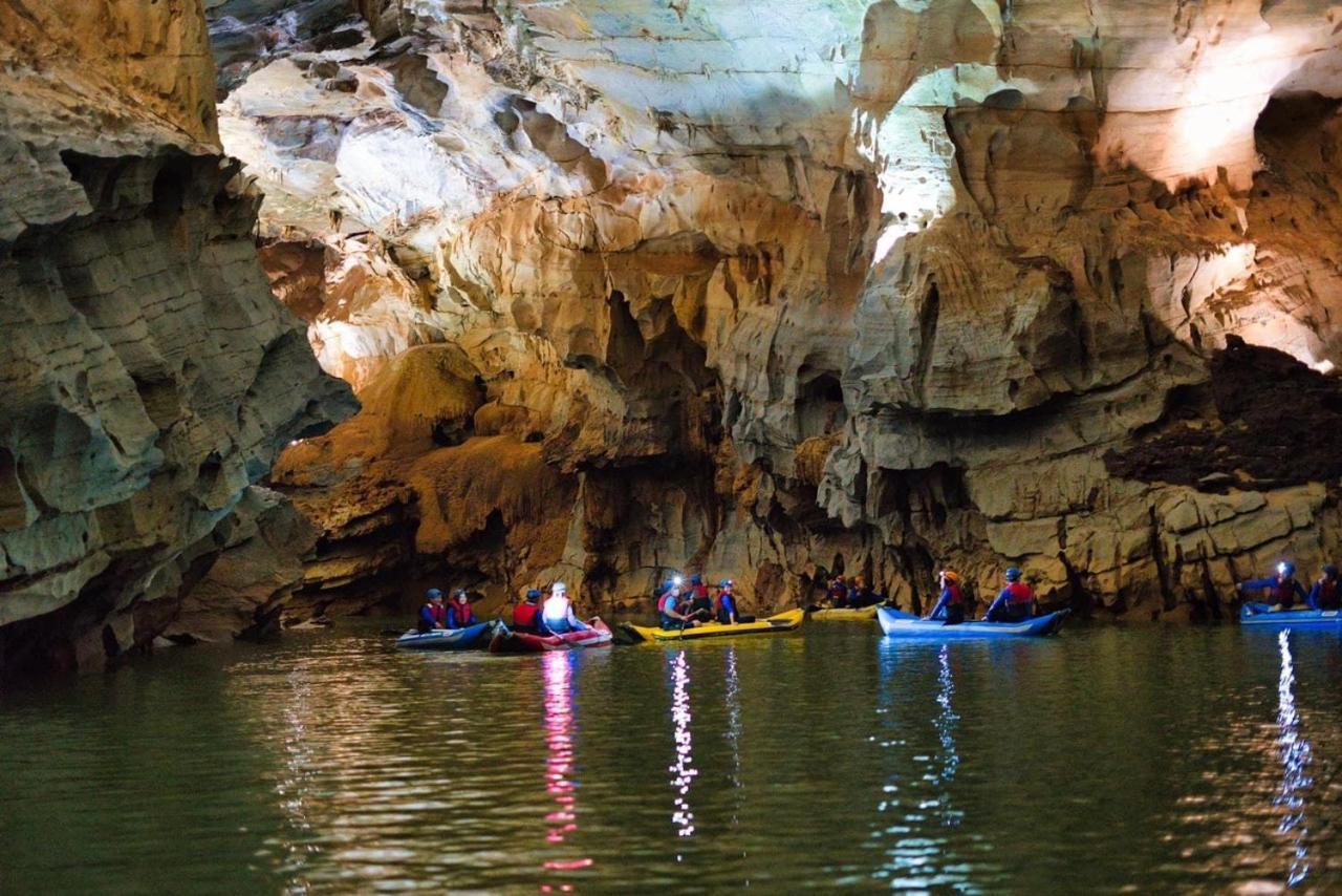 Phong Nha Backpacker Hostel Cu Lac Esterno foto